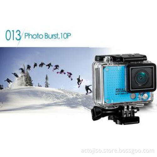 Colorful Swiming Use WIFI Action Camera 60M Waterproof with